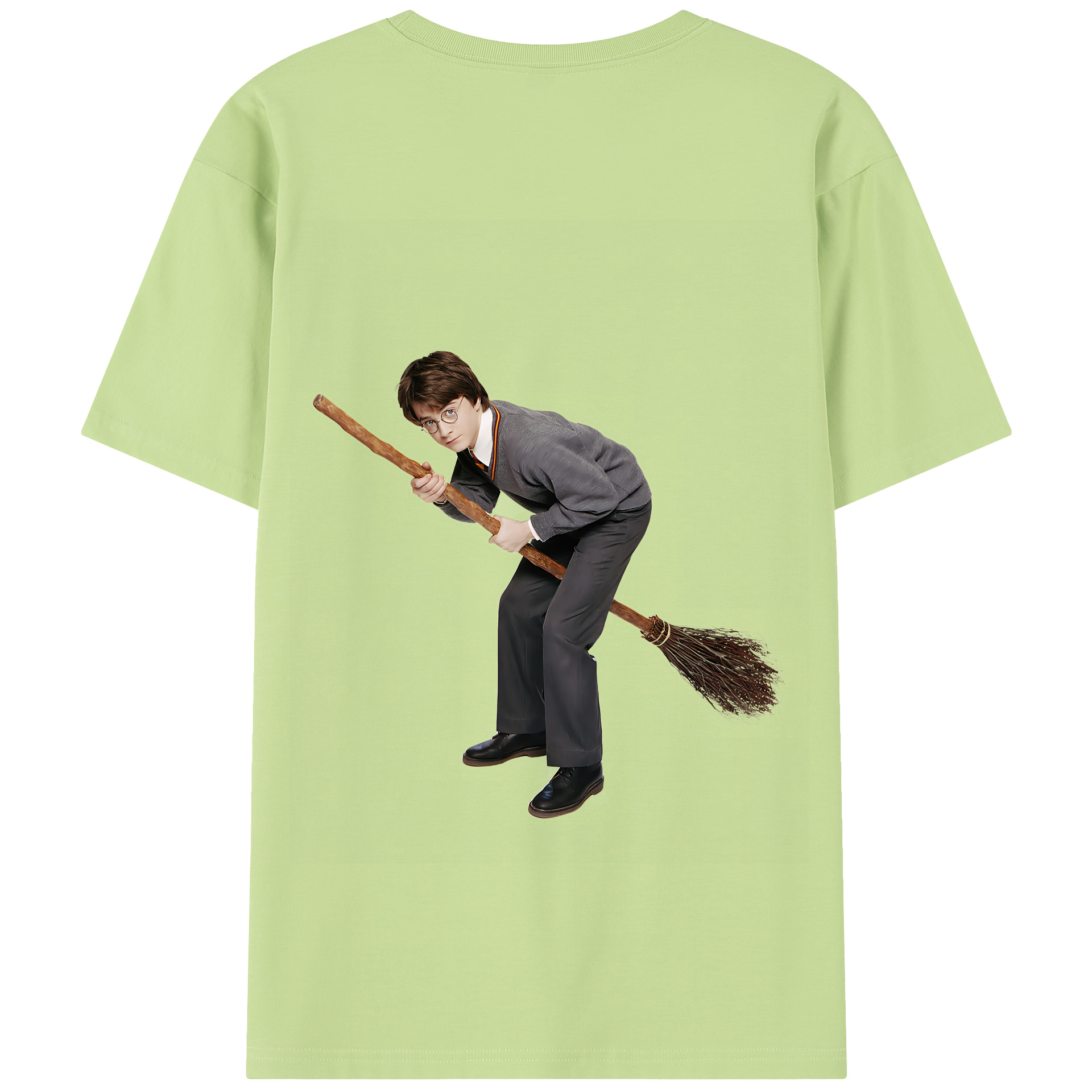 （画像用） Harry Potter ハリー・ポッターシリーズ 綿100％半袖Tシャツ（背面プリント）